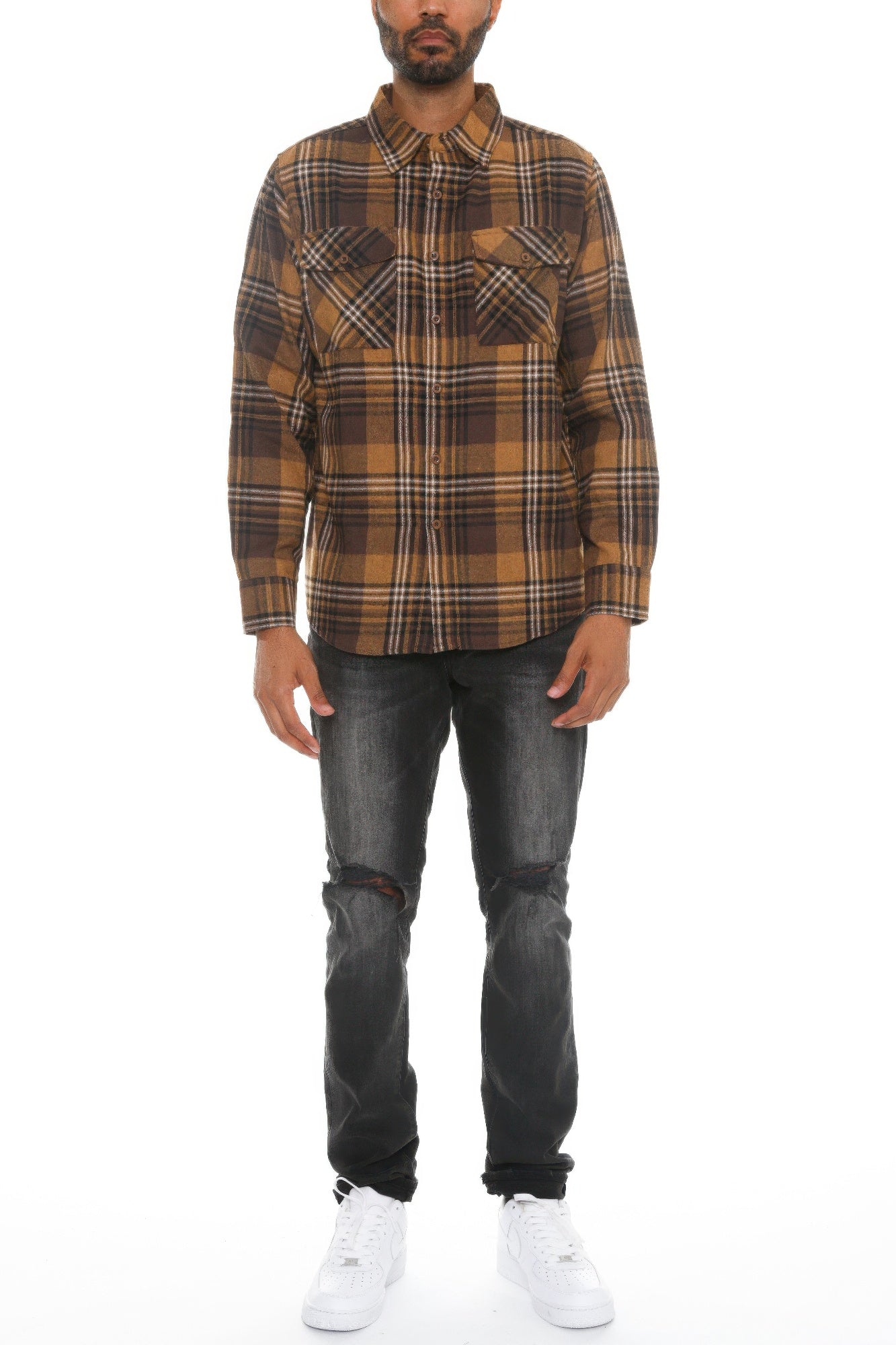 Plaid Flannel Long Sleeve