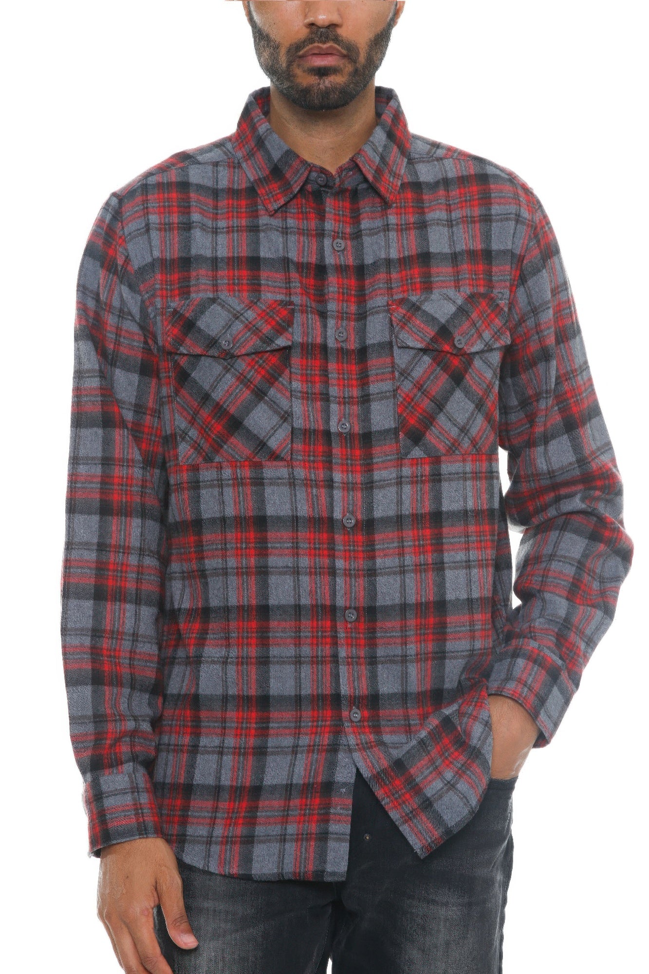 Plaid Flannel Long Sleeve