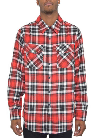 Plaid Flannel Long Sleeve