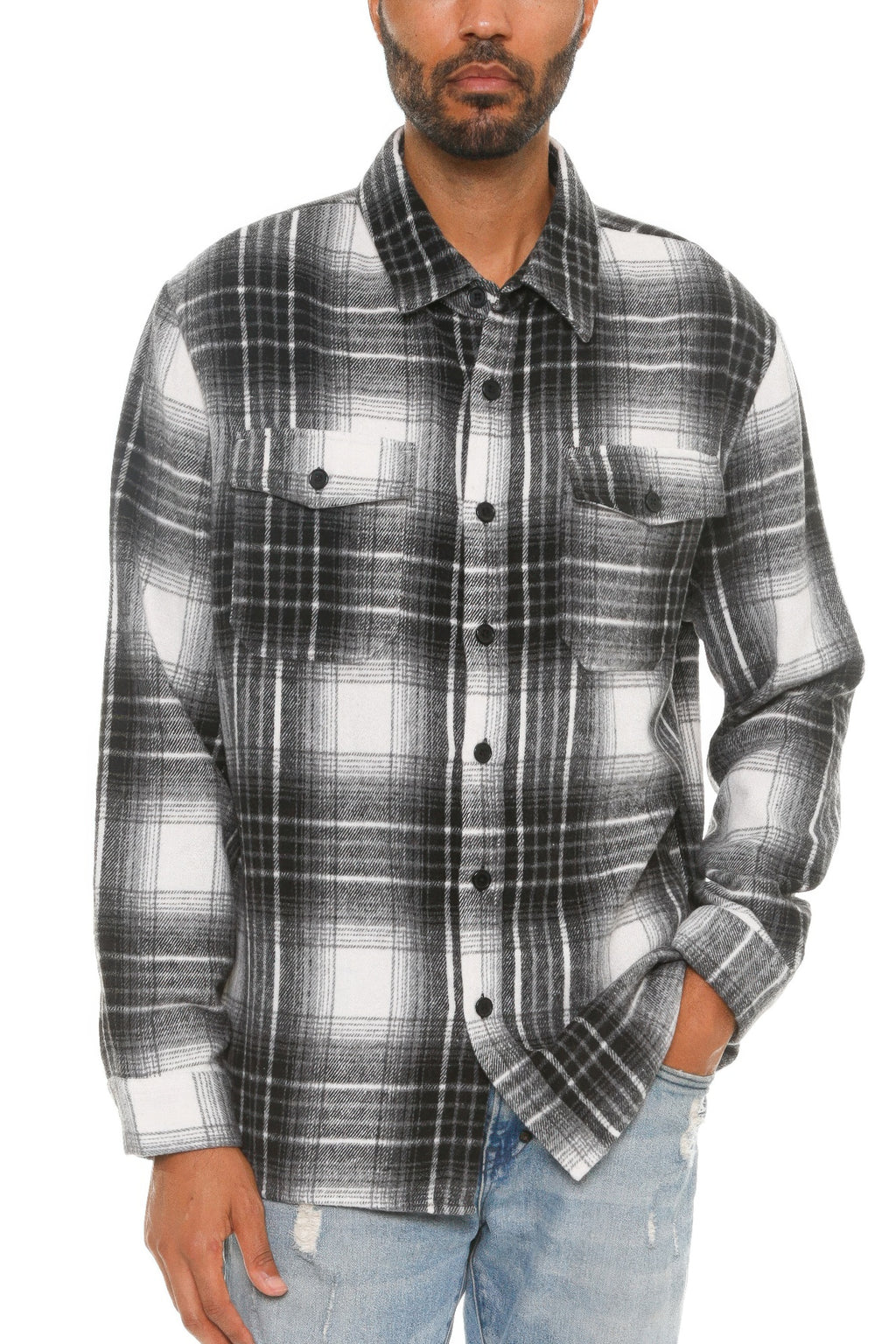 Checkered Flannel Shacket