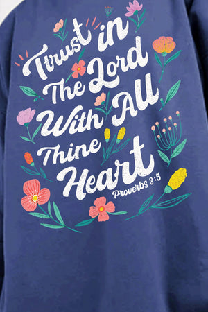 Proverbs 3:5 Sweatshirt